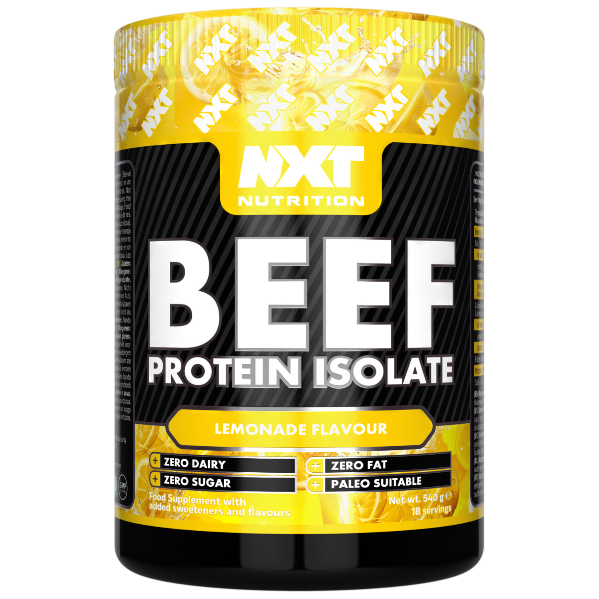 NXT Nutrition Beef Protein Isolate 540g