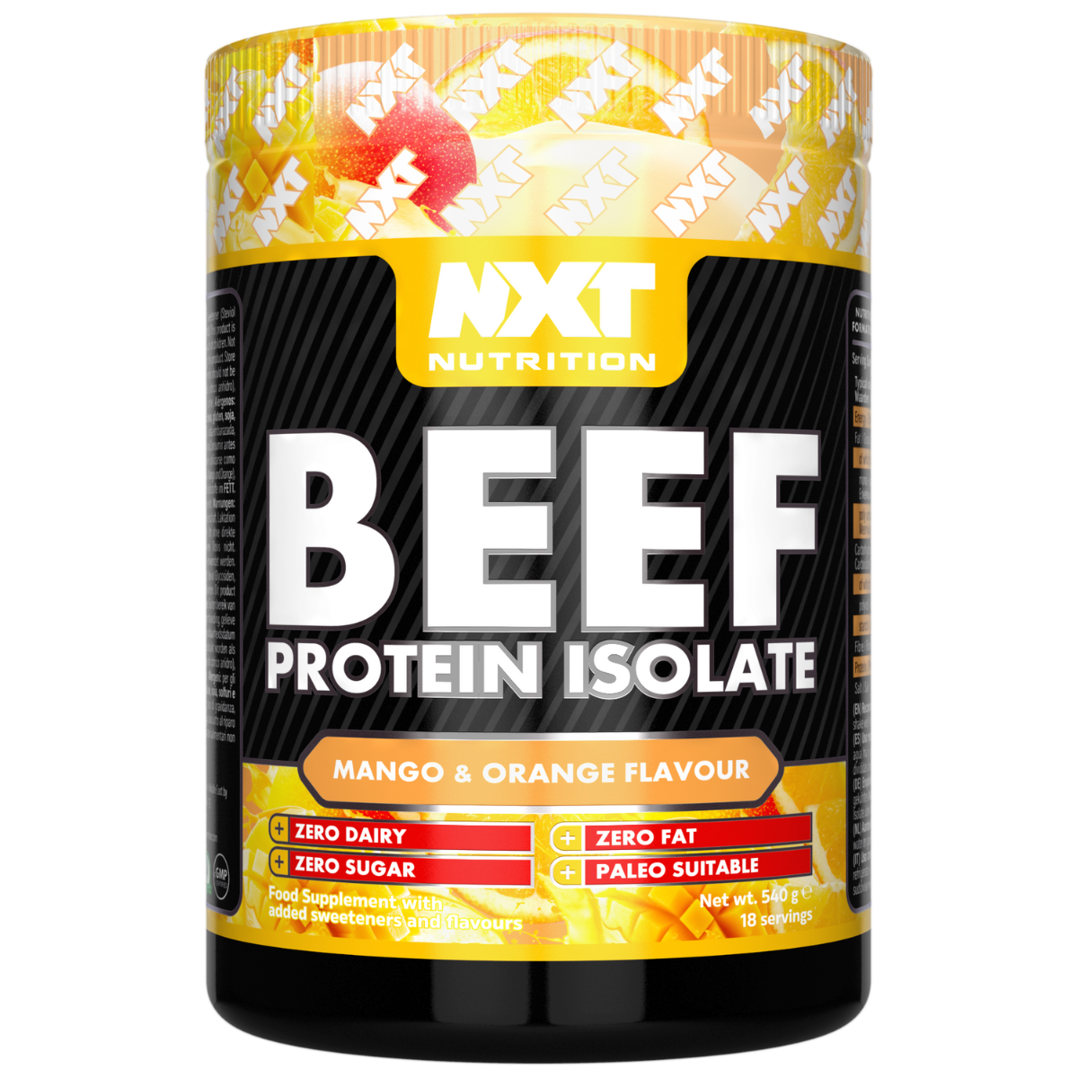 NXT Nutrition Beef Protein Isolate 540g