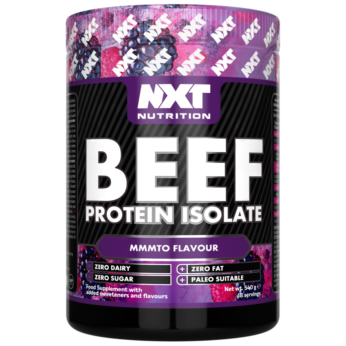 NXT Nutrition Beef Protein Isolate 540g