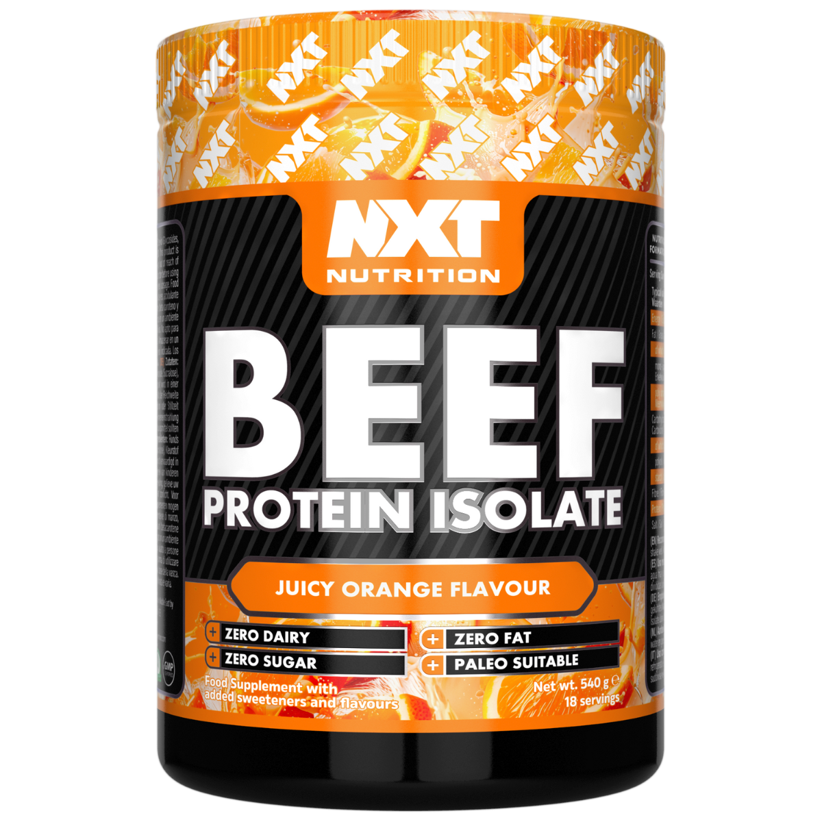 NXT Nutrition Beef Protein Isolate 540g