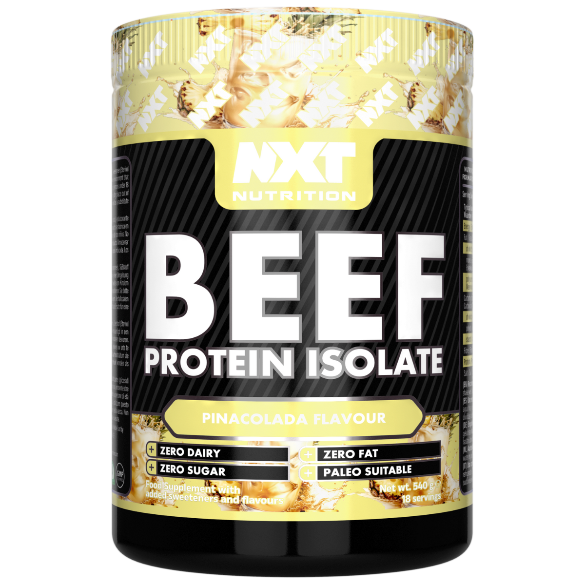 NXT Nutrition Beef Protein Isolate 540g