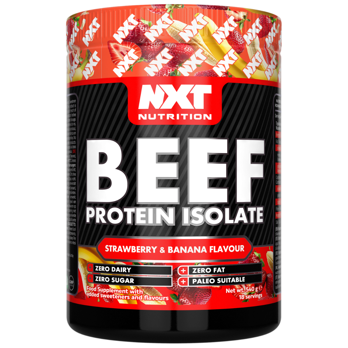 NXT Nutrition Beef Protein Isolate 540g