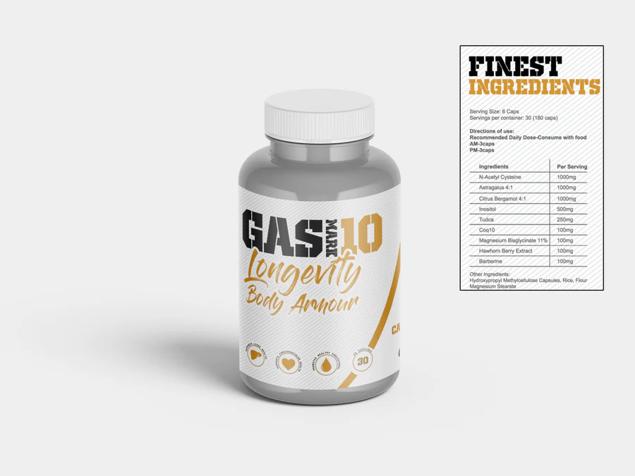 Gas Mark 10 Body Armour 180 Caps