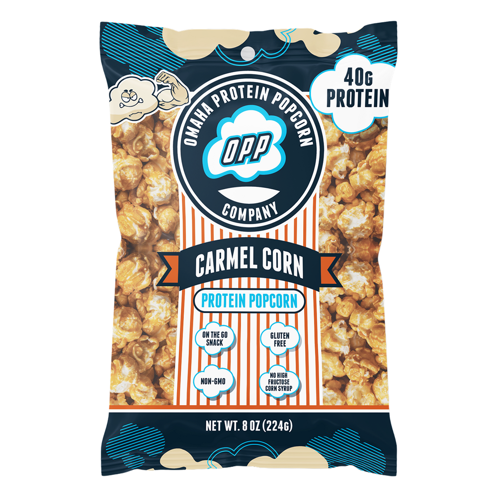 Omaha Protein Popcorn 124g Single Bag