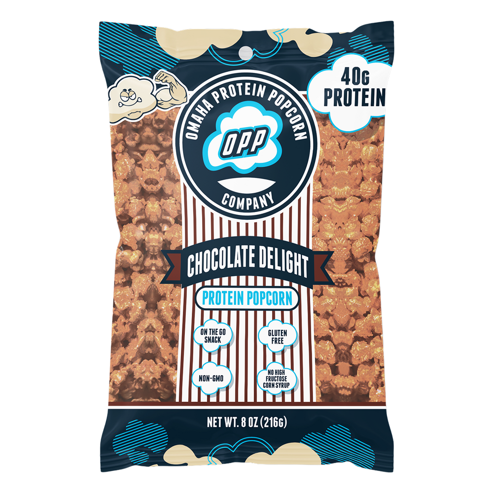Omaha Protein Popcorn 124g Single Bag