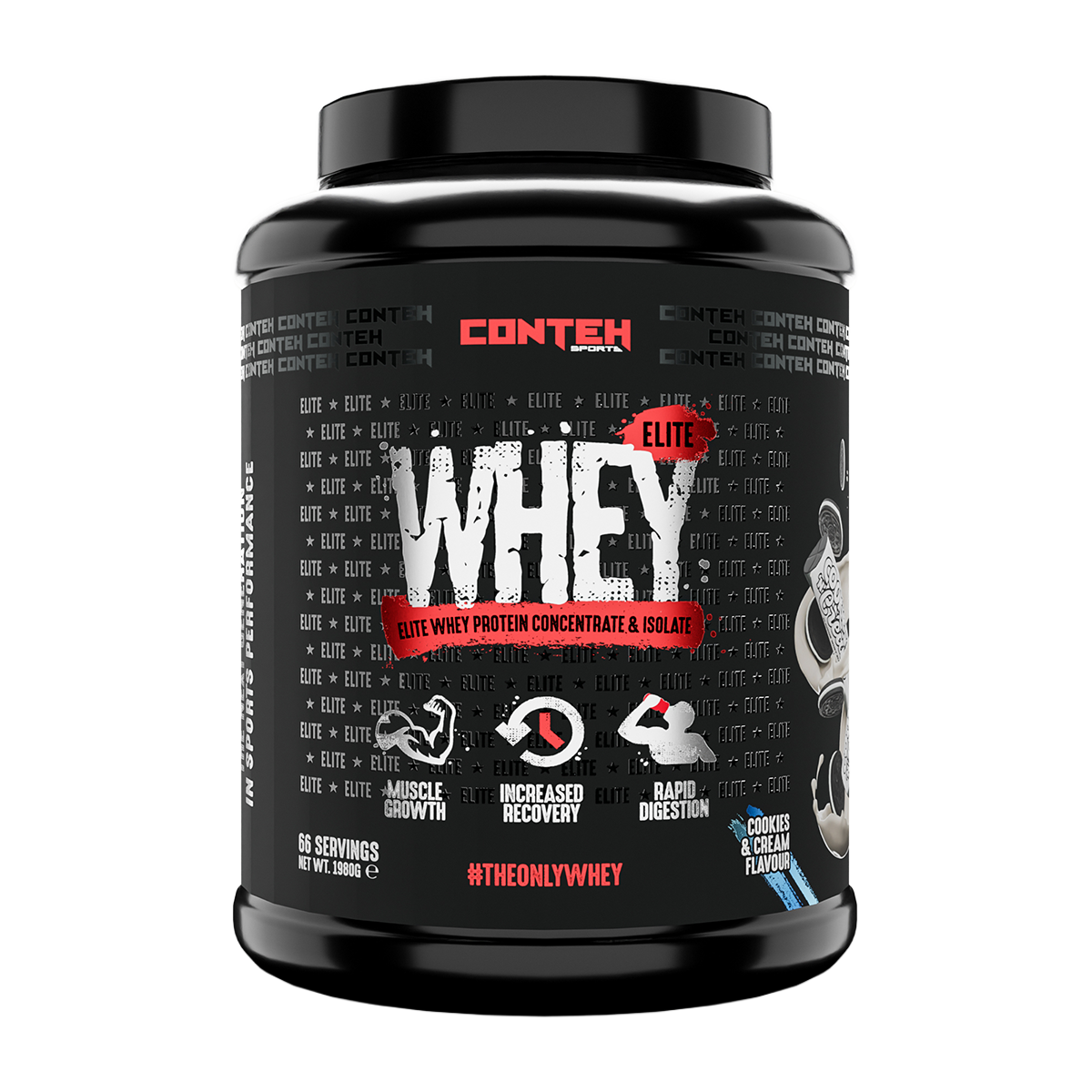 Conteh Sports Elite Whey Protein 1980g