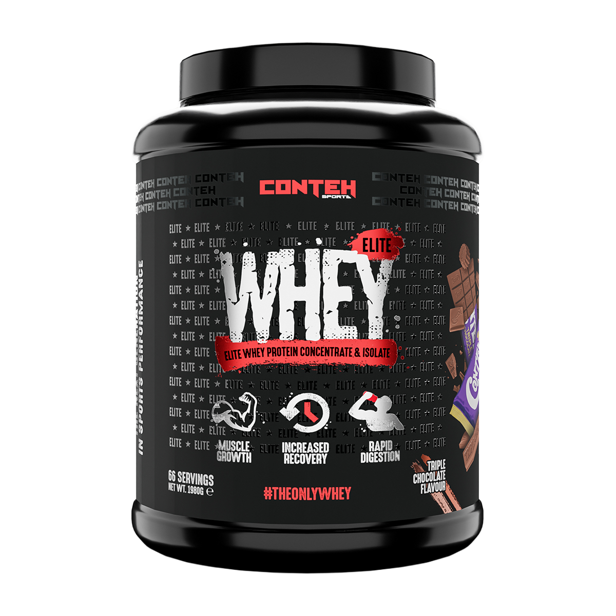 Conteh Sports Elite Whey Protein 1980g