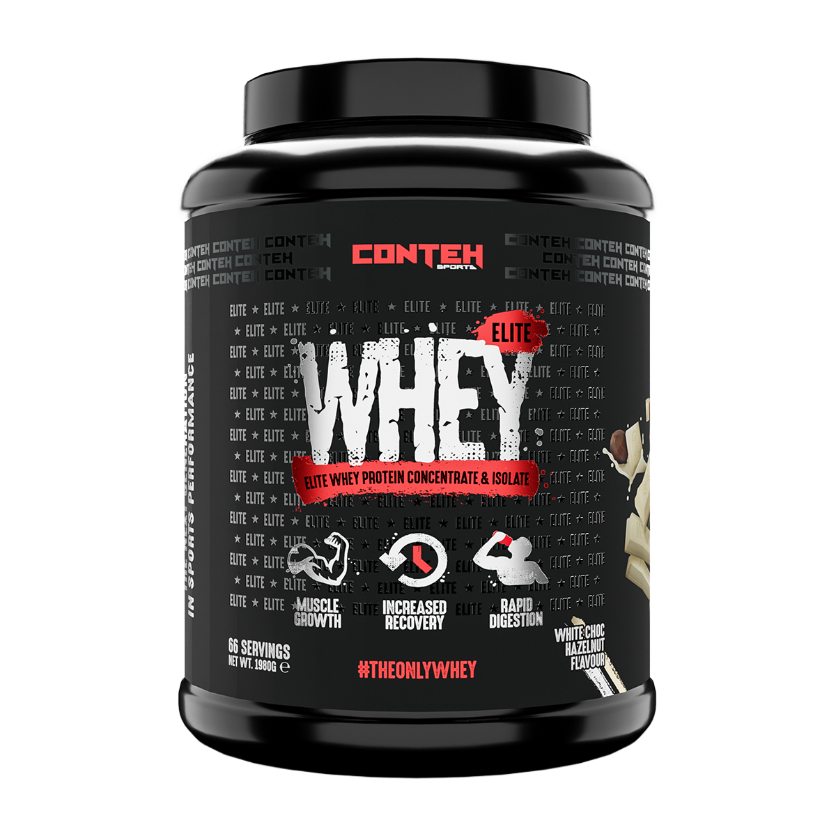 Conteh Sports Elite Whey Protein 1980g
