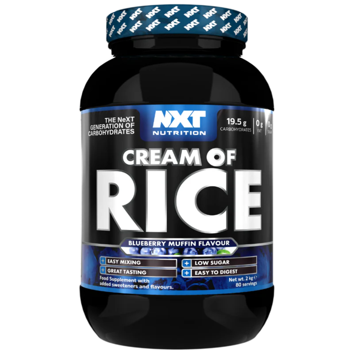 NXT Nutrition Cream of Rice 2Kg