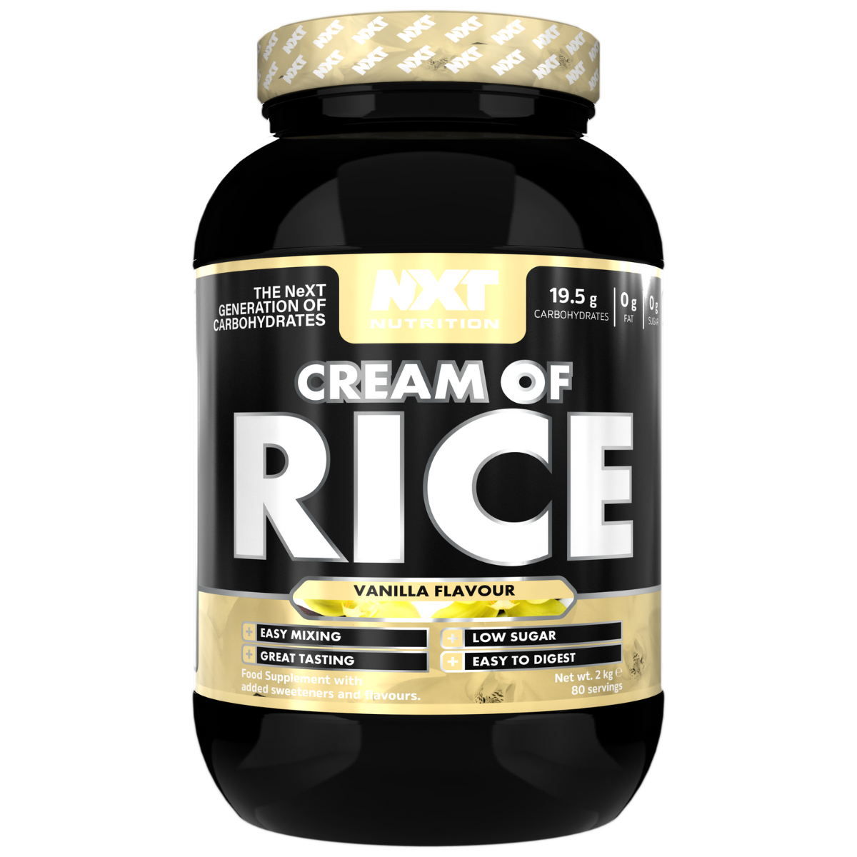 NXT Nutrition Cream of Rice 2Kg