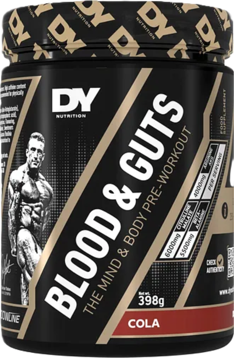DY Nutrition Blood And Guts Pre Workout 380g