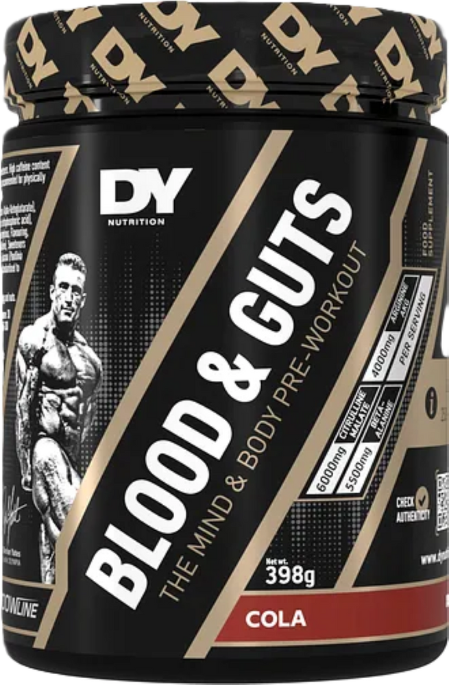 DY Nutrition Blood And Guts Pre Workout 380g