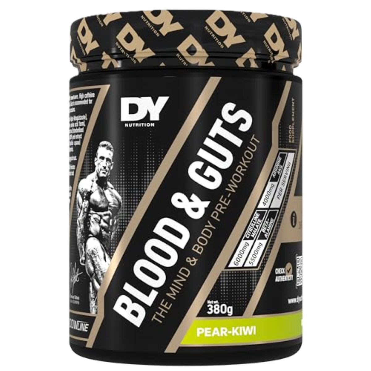DY Nutrition Blood And Guts Pre Workout 380g