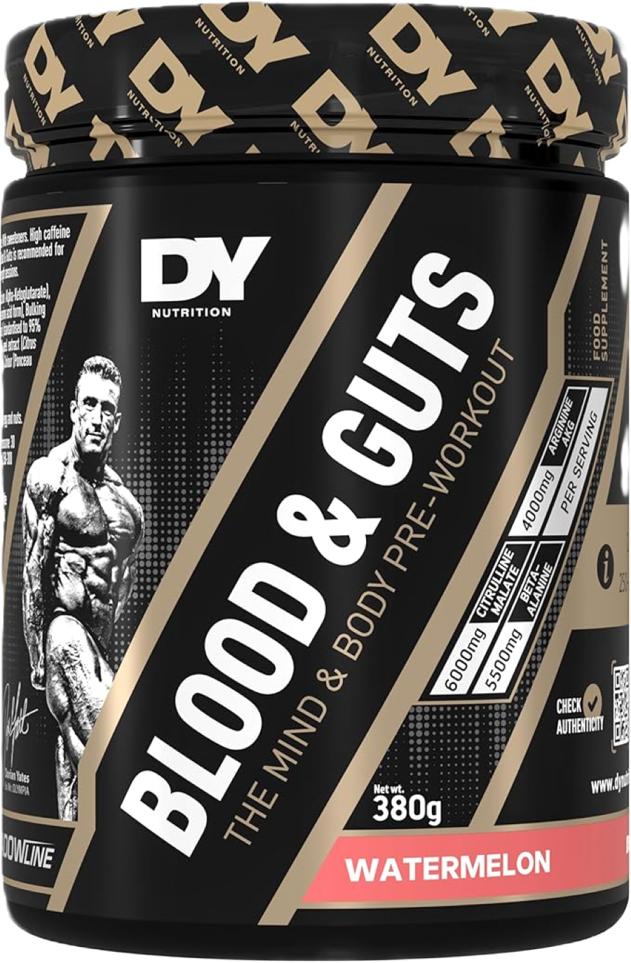 DY Nutrition Blood And Guts Pre Workout 380g