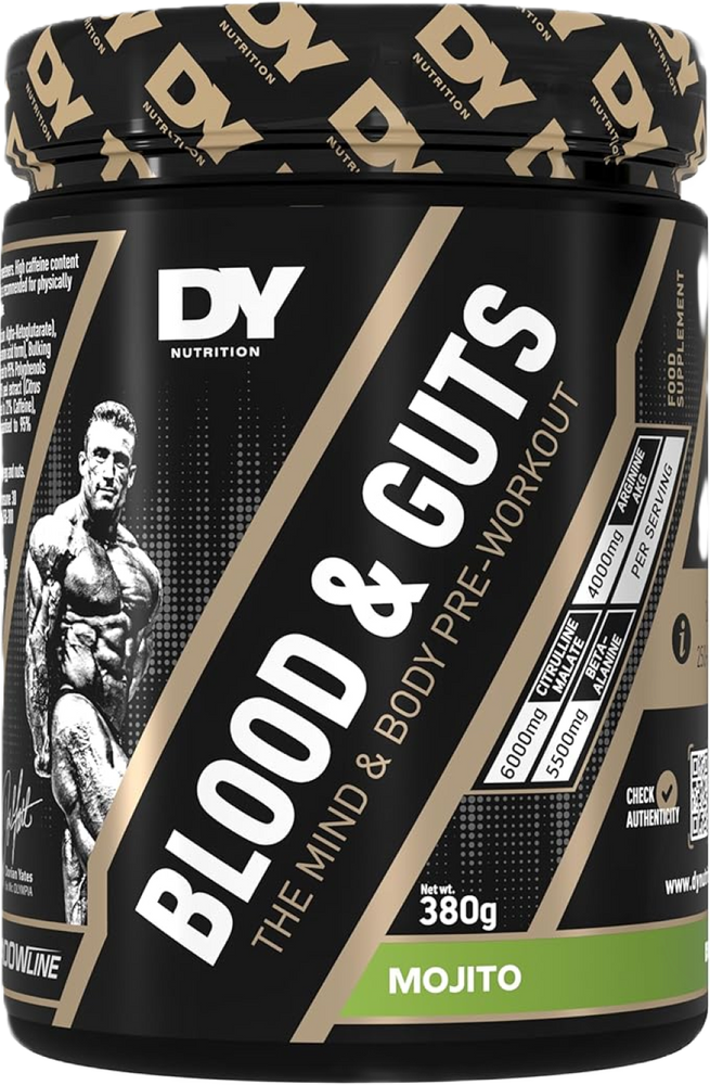 DY Nutrition Blood And Guts Pre Workout 380g