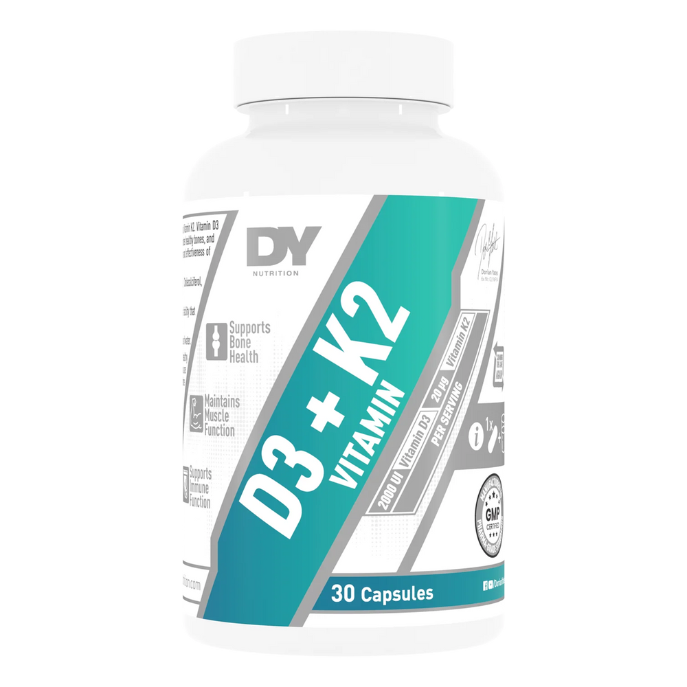DY Nutrition Vitamin D3+K2 30 Caps