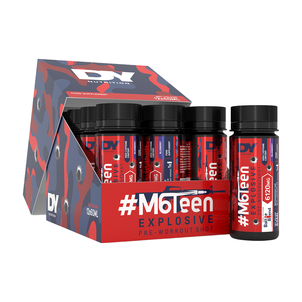 DY Nutrition M6Teen Pre Workout Shots 12x60ml