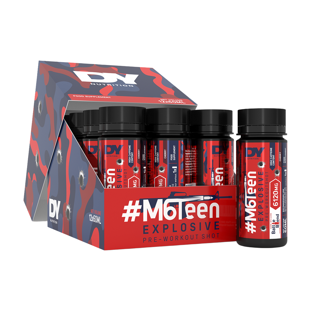 DY Nutrition M6Teen Pre Workout Shots 12x60ml