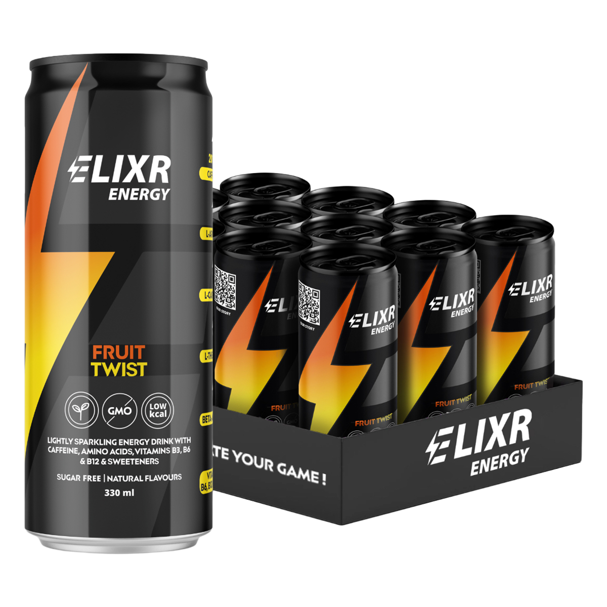 Elixr Energy Drink 12x330ml