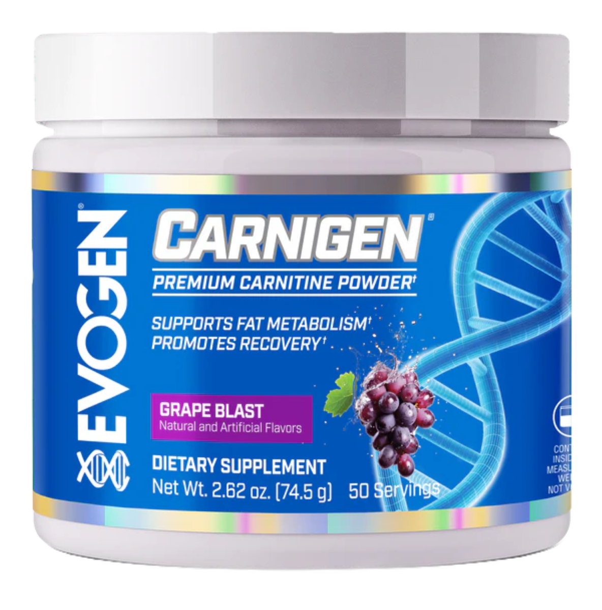 Evogen Carnigen Carnitine Powder 50 servings
