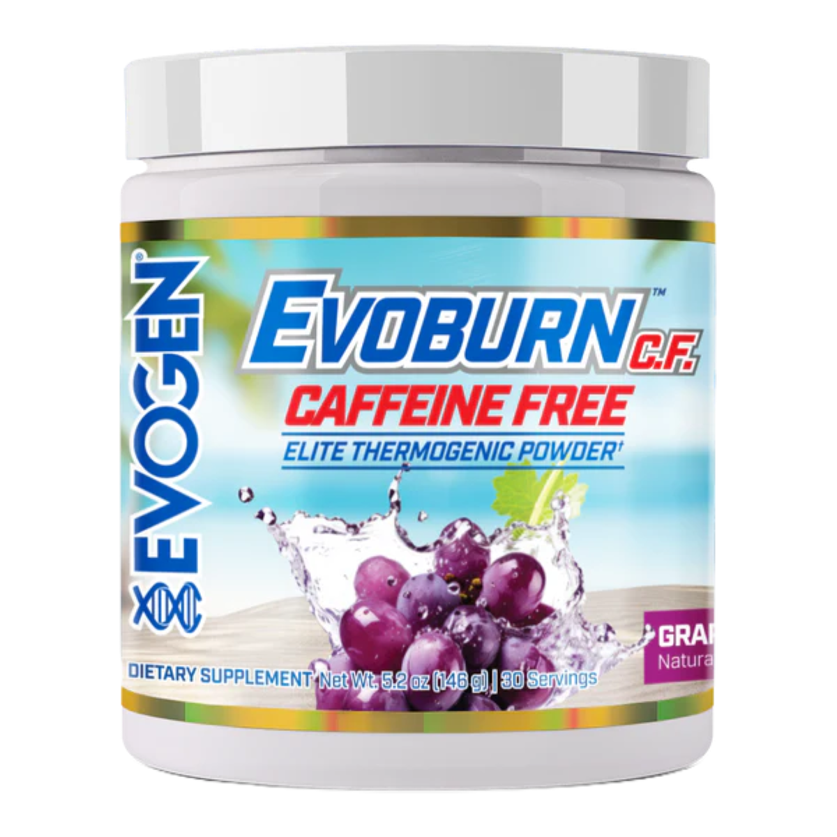 Evogen EvoBurn Caffeine Free 30 Servings