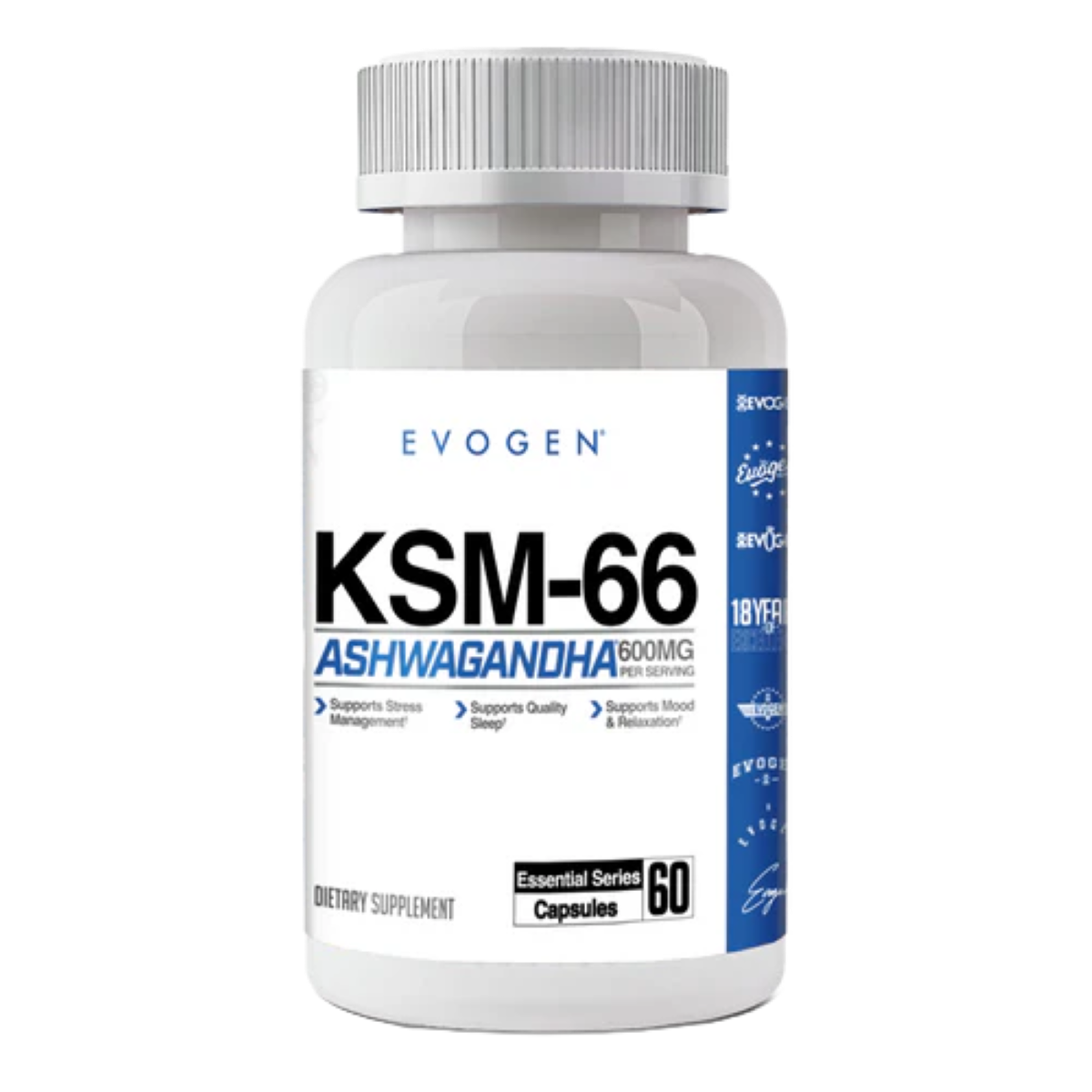 Evogen KSM-66 Ashwagandha 60 caps