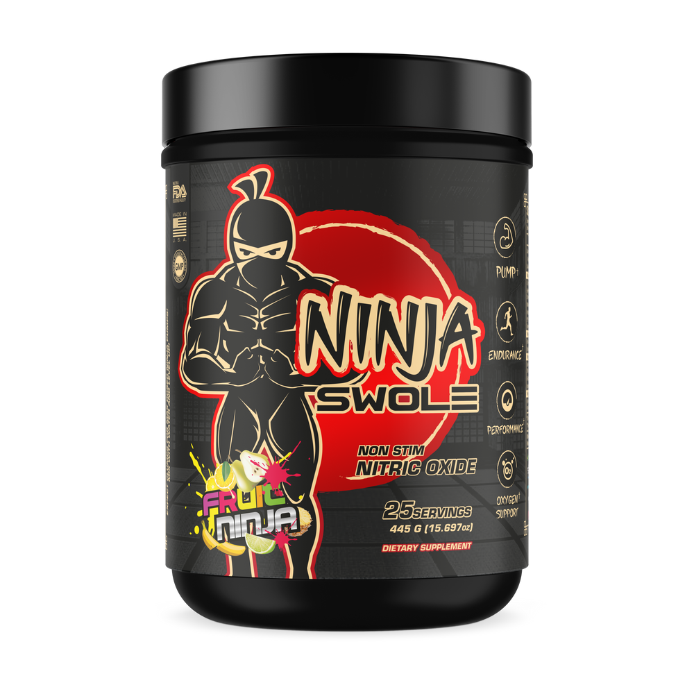 Ninja Swole Non Stim Pre Workout 445g (Fruit Ninja)