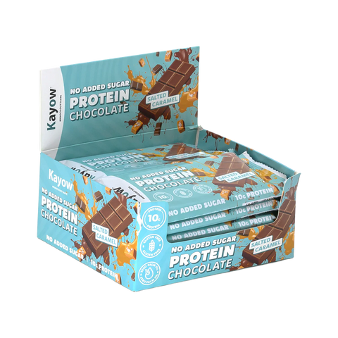 Kayow No Added Sugar Protein Chocolate 12x40g