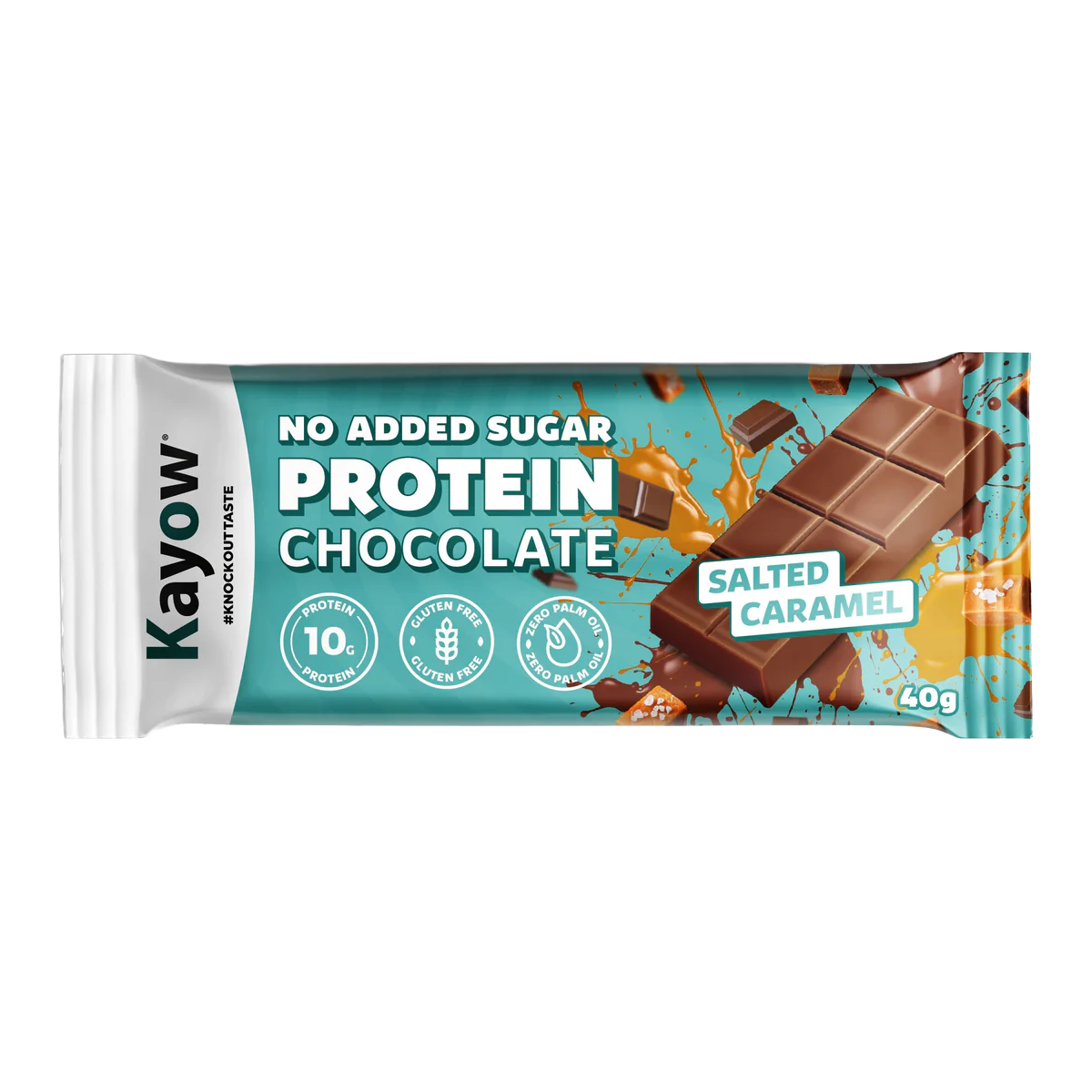 Kayow No Added Sugar Protein Chocolate 12x40g