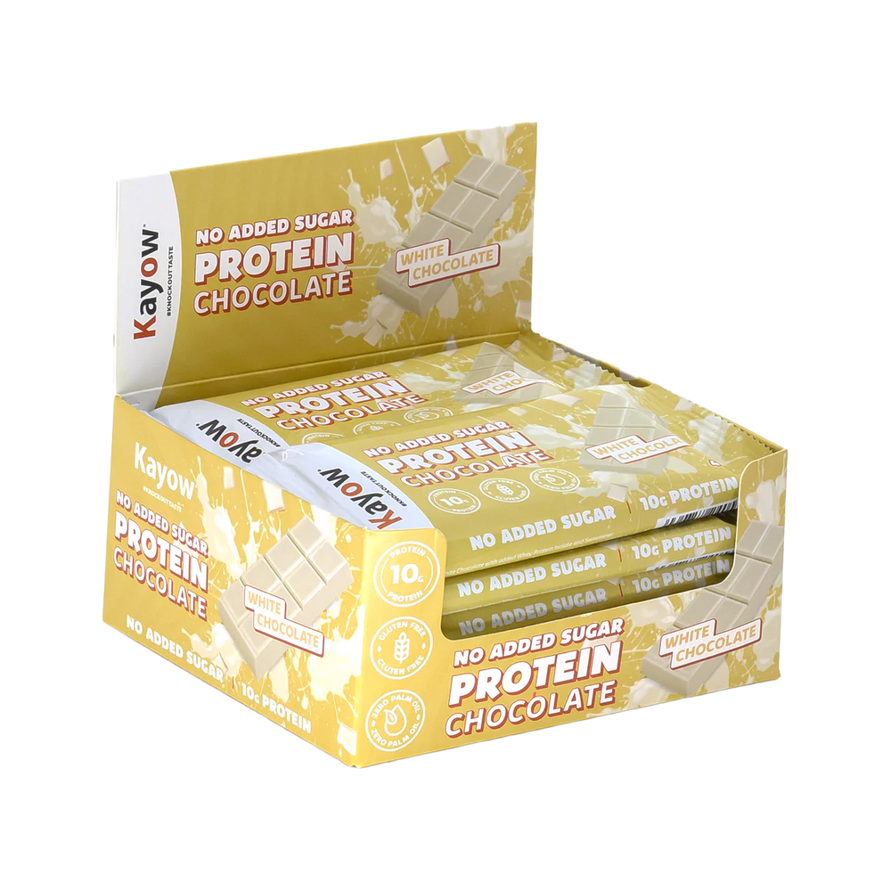 Kayow No Added Sugar Protein Chocolate 12x40g