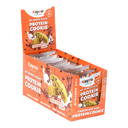 Kayow No Added Sugar Protein Cookies 12x60g