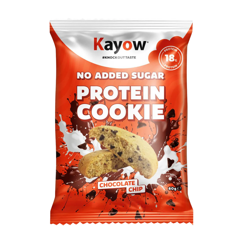 Kayow No Added Sugar Protein Cookies 12x60g