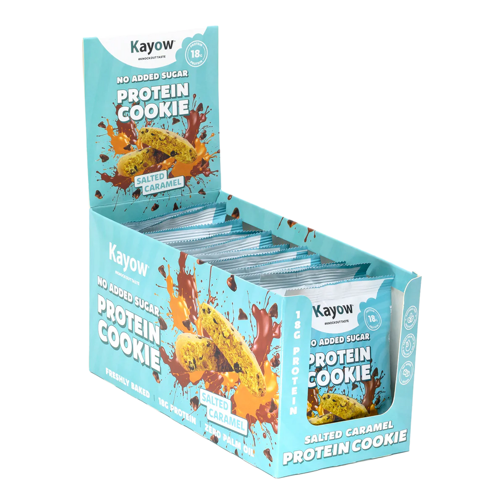Kayow No Added Sugar Protein Cookies 12x60g