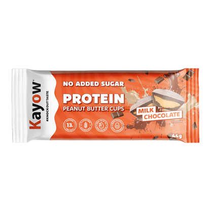 Kayow No Added Sugar Protein Peanut Butter Cups 12x44g