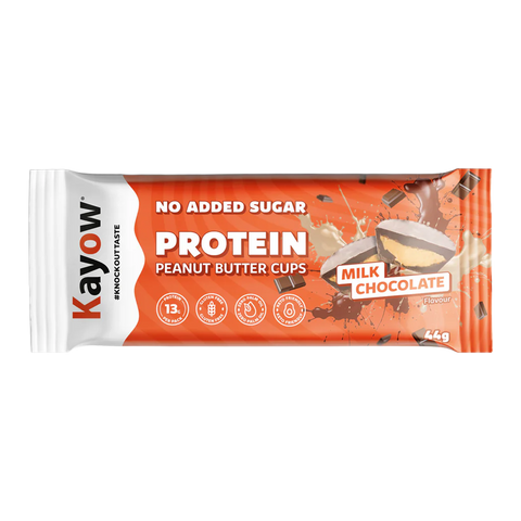 Kayow No Added Sugar Protein Peanut Butter Cups 12x44g