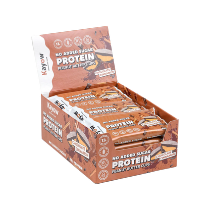 Kayow No Added Sugar Protein Peanut Butter Cups 12x44g