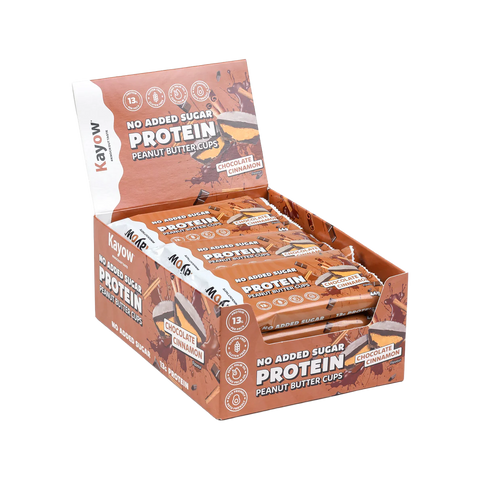 Kayow No Added Sugar Protein Peanut Butter Cups 12x44g