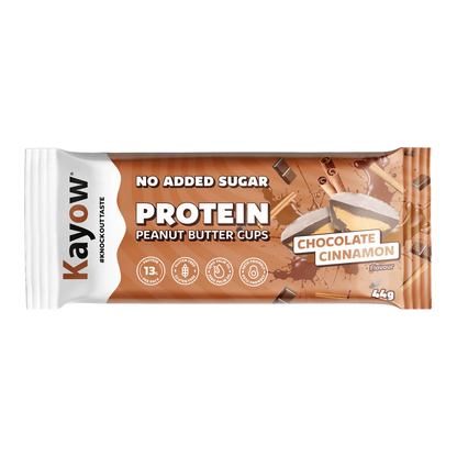 Kayow No Added Sugar Protein Peanut Butter Cups 12x44g