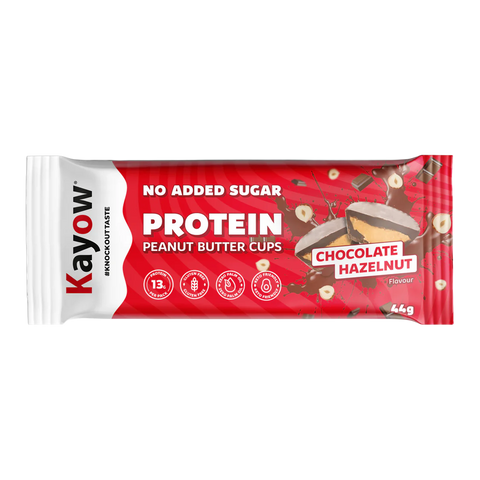 Kayow No Added Sugar Protein Peanut Butter Cups 12x44g