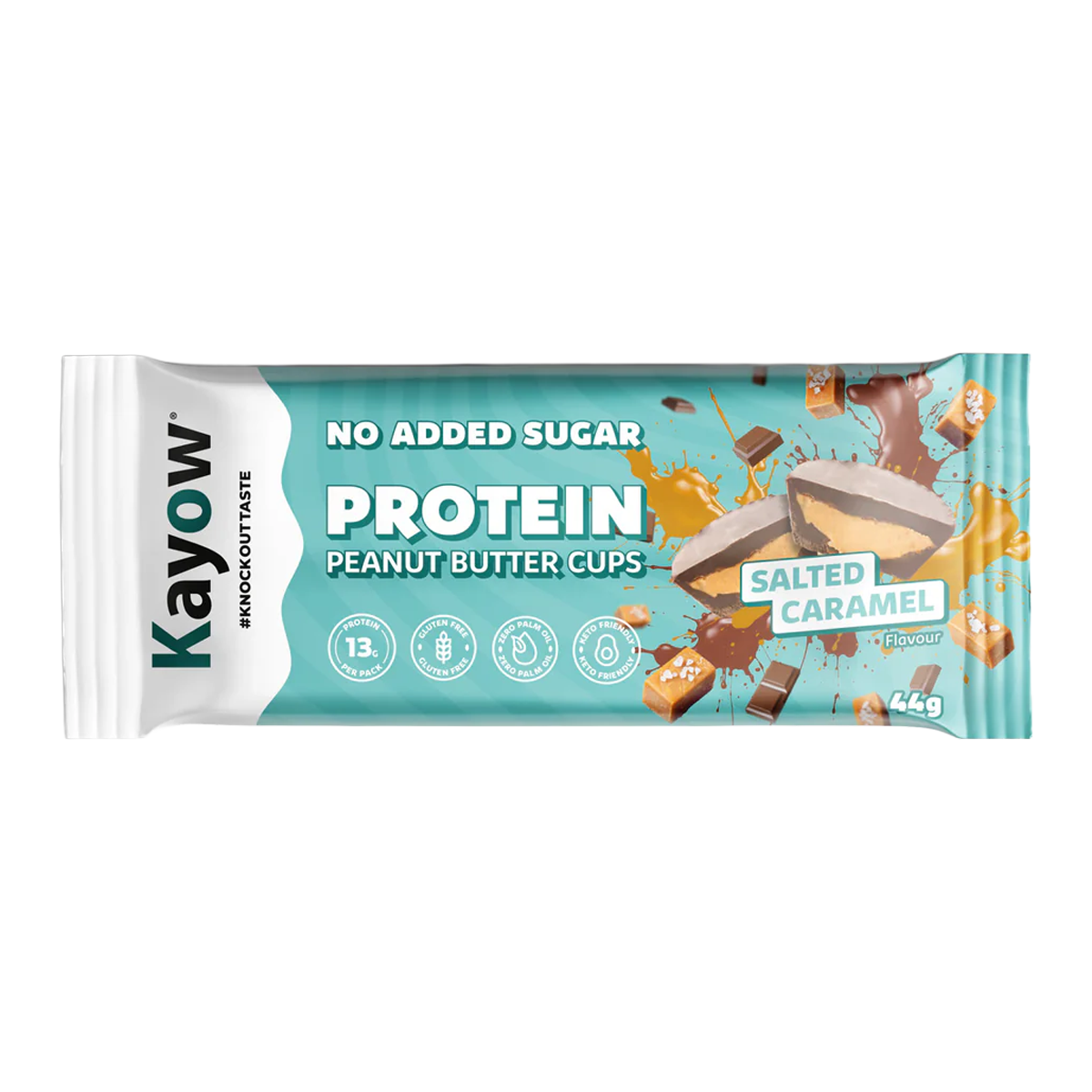 Kayow No Added Sugar Protein Peanut Butter Cups 12x44g