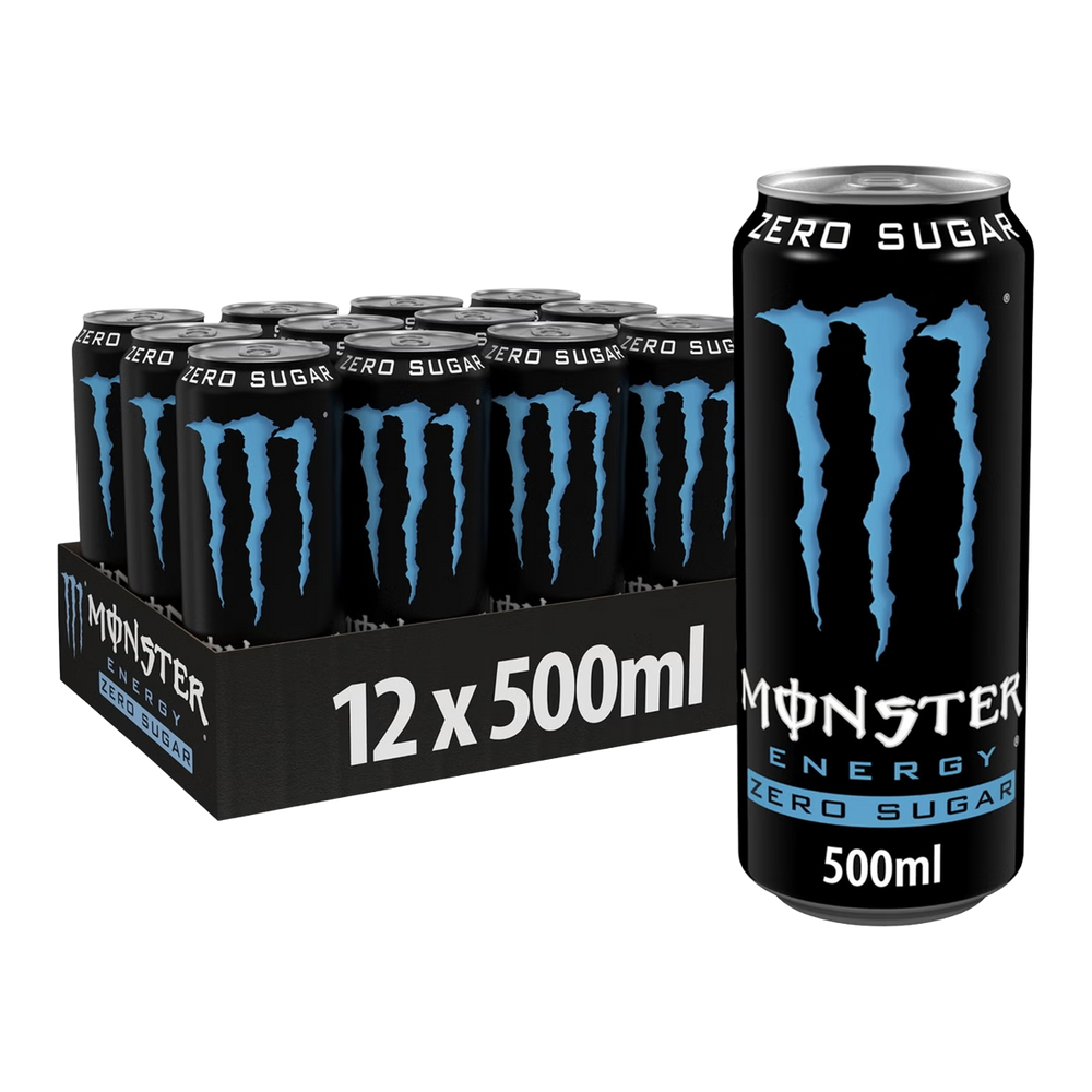 Monster Energy Absolutely Zero Sugar 12x500ml