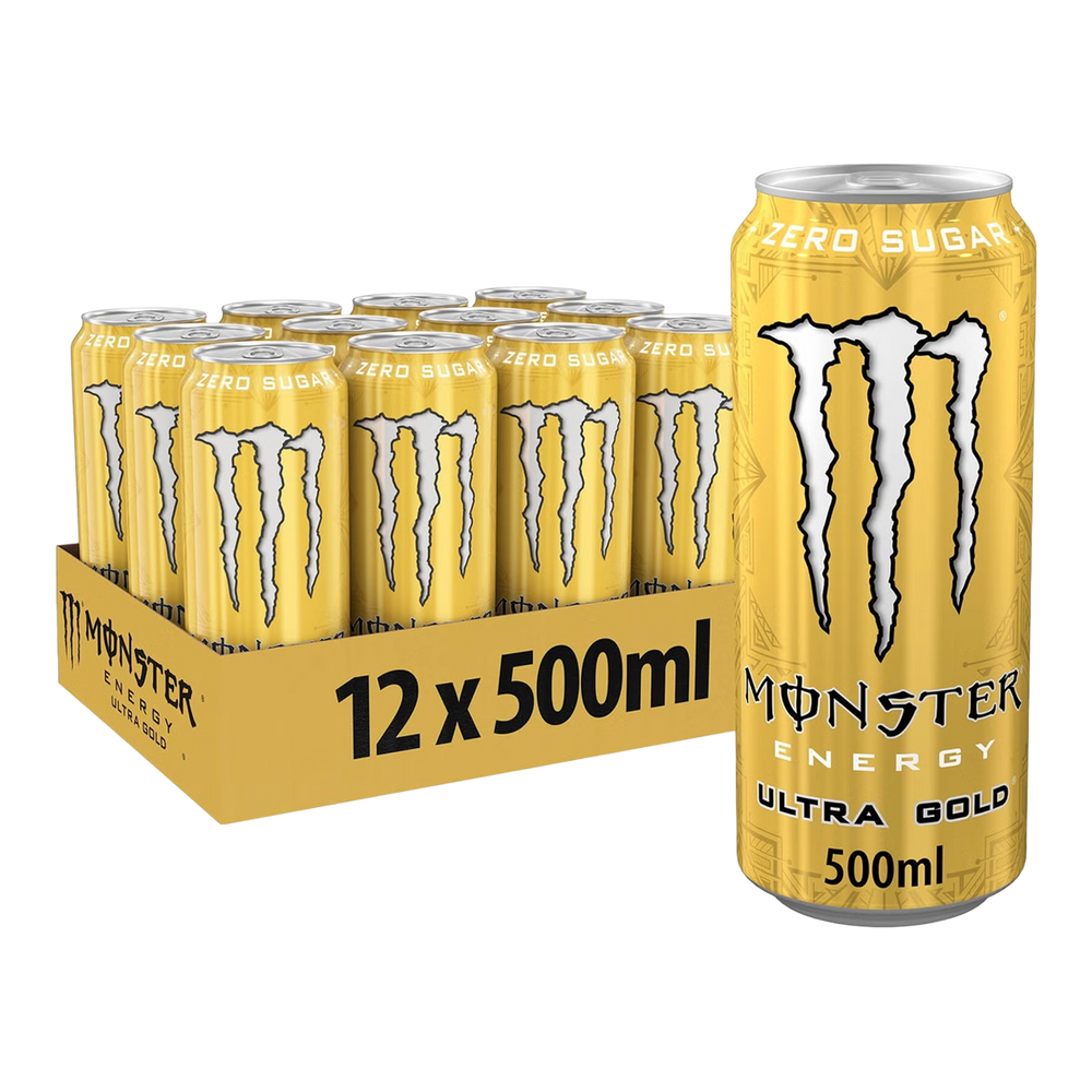 Monster Energy Ultra Zero Sugar Energy Drink 12x500ml