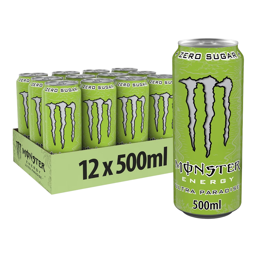 Monster Energy Ultra Zero Sugar Energy Drink 12x500ml