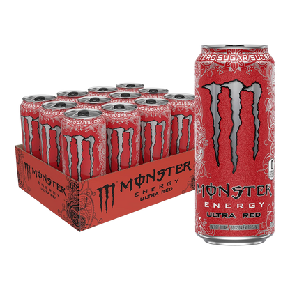 Monster Ultra 12x500ml (Ruby Red Pink/Blue)