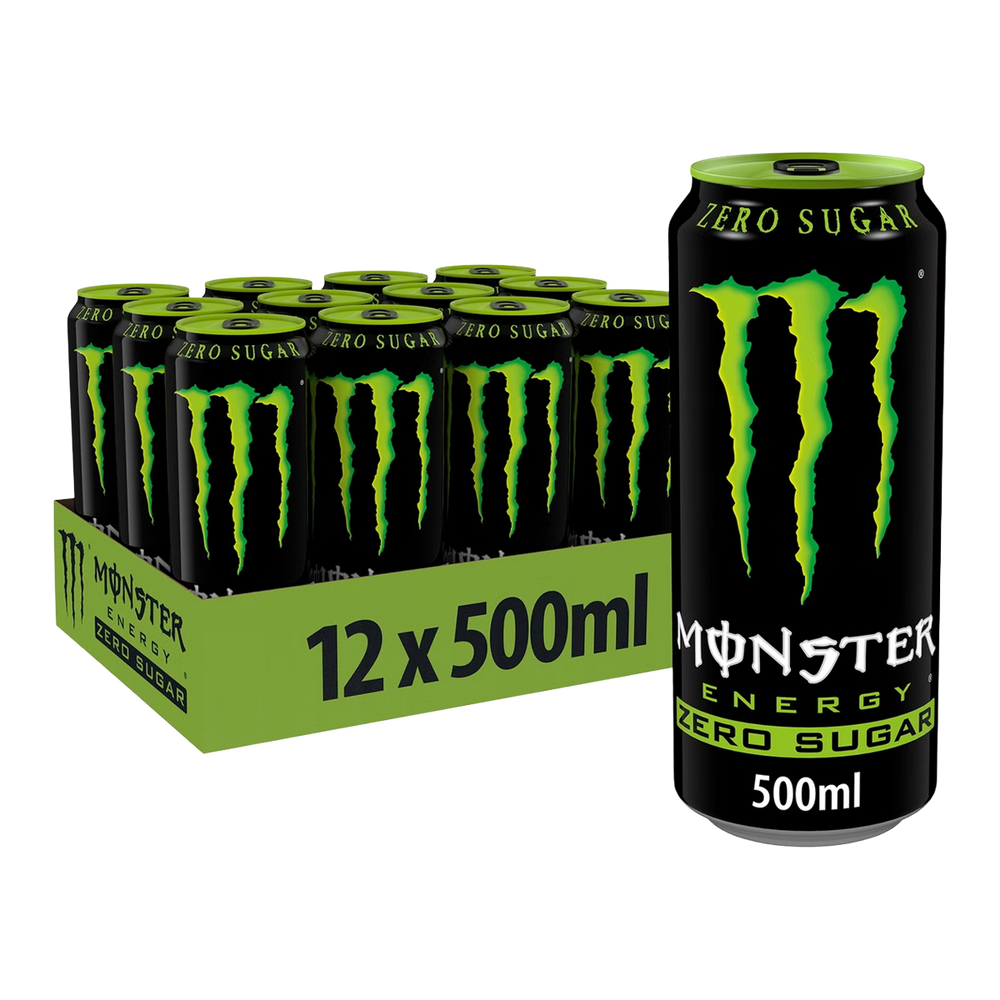 Monster Energy ZERO Sugar 12x500ml