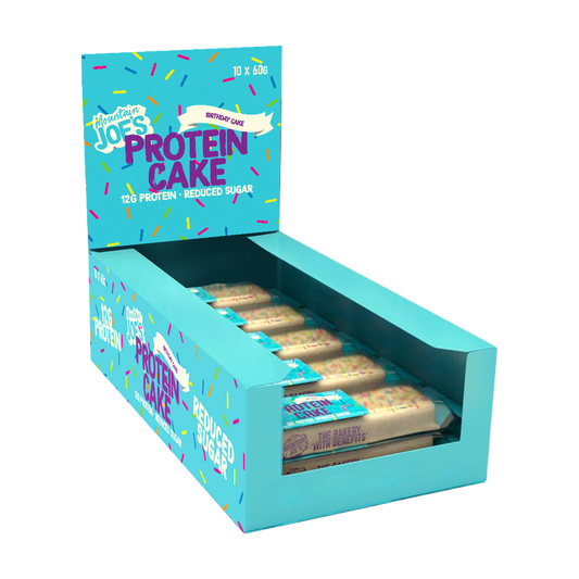 Mountain Joes Protein Cake Bar 10x60g