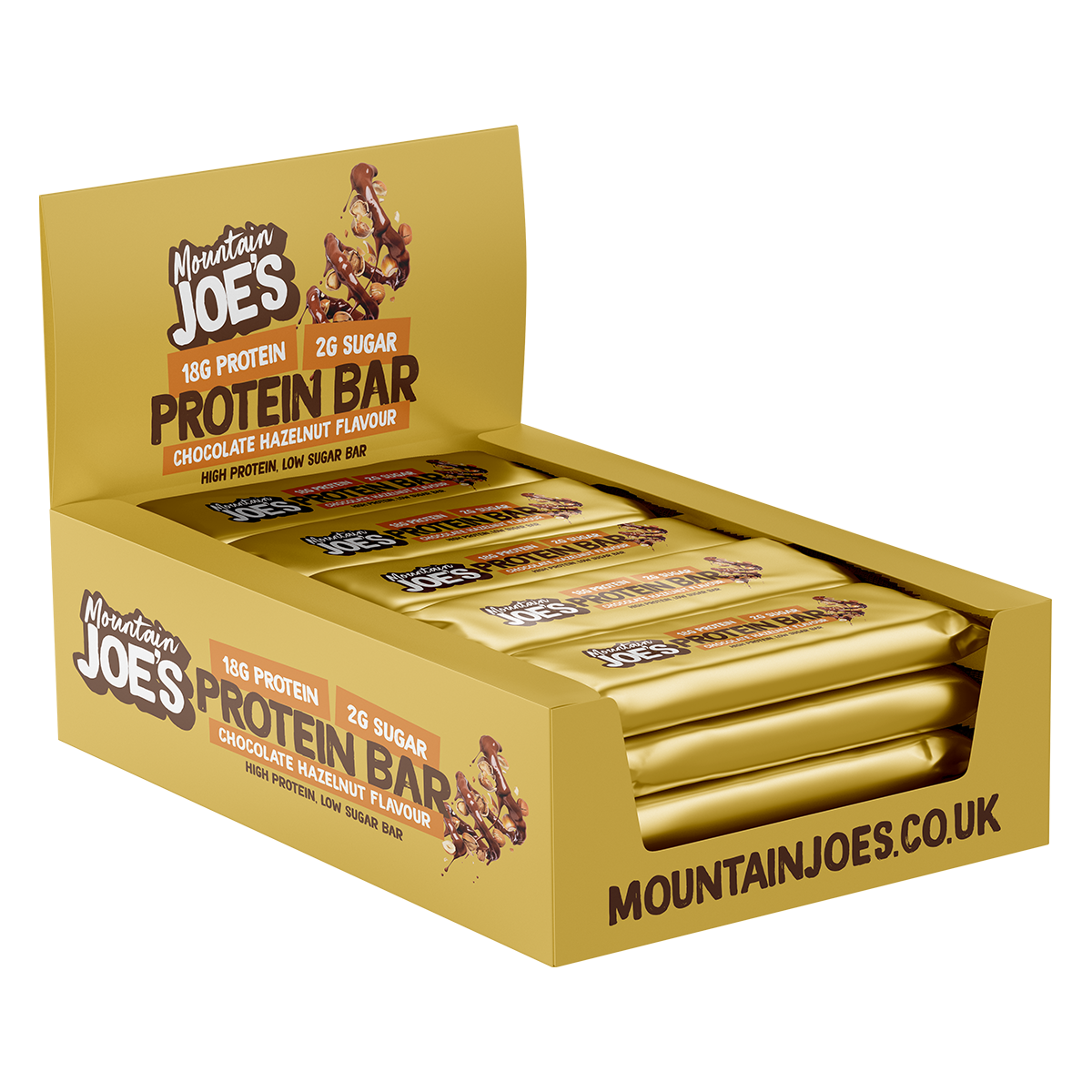 Mountain Joes Protein Bar 12x55g