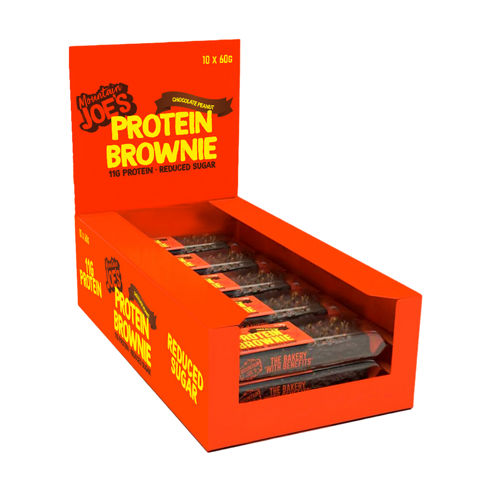 Mountain Joes Protein Brownie 10x60g