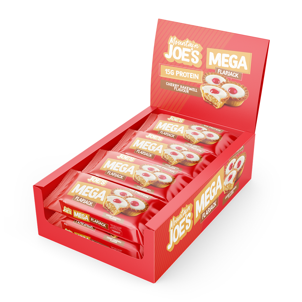 Mountain Joes MEGA Flapjacks 12x100g (Choc Chip)