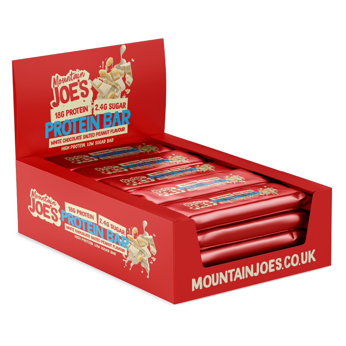 Mountain Joes Protein Bar 12x55g